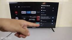 Hisense Android Smart TV Wire Ethernet Internet Connection