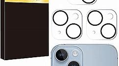 Ailun 3 Pack Camera Lens Protector for iPhone 15 / iPhone 14 6.1" ＆ iPhone 15 Plus/iPhone 14 Plus 6.7",Tempered Glass,9H Hardness,Ultra HD,Anti-Scratch,Case Friendly [Does not Affect Night Shots]