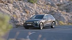 The new Audi Q8 e-tron Driving Video