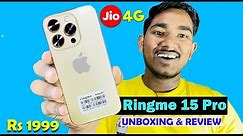 New Ringme 15 Pro Unboxing & Review | iPhone Look | Ringtone 15 Pro Features