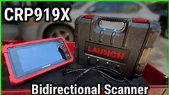 CRP919X scanner bidirectional scan tool from Launch