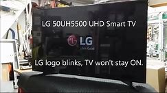 LG 50UH5500 UHD Smart TV Repair Secrets