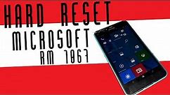 Hard Reset celular Microsoft RM 1067