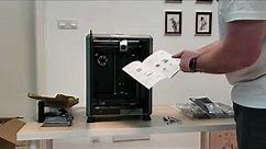 K1C unboxing - how easy is it to setup my 3d printer? Open the box and make first print.