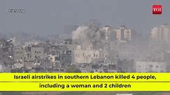 Middle East conflict: Israeli airstrikes in Lebanon kill 4, spark Hezbollah warning