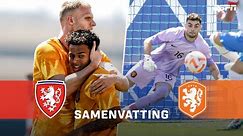 Ook Jesper Schendelaar pakt STRAFSCHOP voor Jong Oranje 🧤 | Samenvatting Jong Tsjechië - Jong Oranje