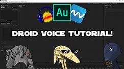 [April Fools Tutorial] - How to make a B1 Battle Droid voice modulator