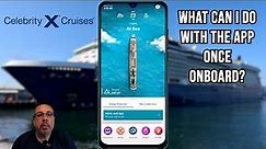 Celebrity Cruise On Board App Experience!