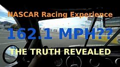 The truth about the NASCAR Racing Experience 2018