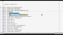 Java prog#87.JavaMail : transfer email using gmail SMTP :Download JavaMail API:Part1