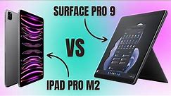 Surface Pro 9 vs iPad Pro M2 | All You Need to Know