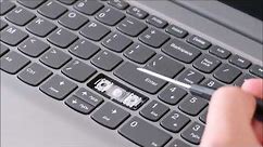 How To Fix Lenovo Thinkpad Key - Replace Keyboard Key Enter, Space, Shift, Backspace, Tab Sized Keys