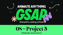 Creating an Animated Website | Complete GSAP Course - Project 5