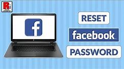 How to Reset Facebook Account Password from Computer