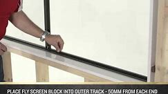 How to Install a Fly Screen on an A&L Sliding Window