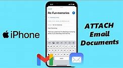 How To Attach Documents To Email On iPhone - Attach Files To Email On iPhone