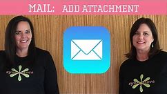 iPhone / iPad Mail - Add Attachment