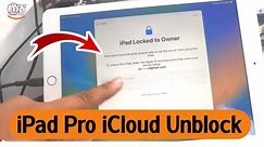 How to Remove Activation Lock on iPad 2024 || iPad Activation Lock Removal without Password 2024