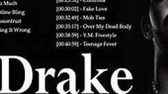 Best Songs Of Drake Full Album - Drake Greatest Hits Collection