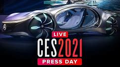 CES 2021: Tech press conferences ALL DAY - Livestream