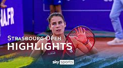 Emma Navarro vs Alize Cornet | Strasbourg Open highlights