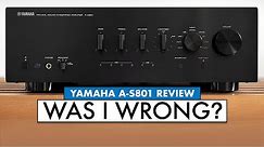 Are Expensive Yamaha Amps WORTH IT? A-S801 YAMAHA Amplifier Review
