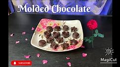 How to make Molded Chocolate 🍫 | Valentine's Day Special | Chocolate | Easy And Tasty 😋