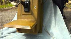 Antique 1900s Western Electric Oak Wall Phone FOR SALE!!