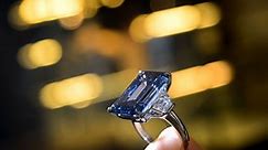 A 14.6-Carat Blue Diamond Just Became the Most Expensive Jewel Ever Sold at Auction