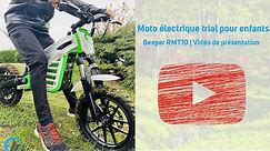 Moto électrique trial pour enfants | Beeper RMT10