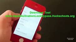 iCloud Activation Bypass Hack Tested January 2015
