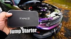 Type S 12V Jump Starter Review and How to use it