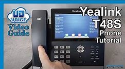 Yealink T48S Phone Tutorial ｜ UD Voice Video Guide
