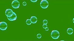 Free Download Soap Bubble Animation Video Green Screen Background HD