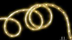 LampLust LED Rope Lights Outdoor - 25 Feet, Warm White, 152 Bright LEDs, Plug in, Low Voltage (12V), IP44 Waterproof Tube, Exterior Lighting or Easter Decoration, Holiday Lighting UL Listed