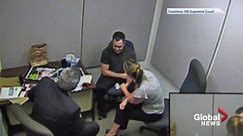 Christopher Garnier police interrogation video