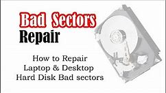 How to Repair HardDisk Bad Sector Using HDAT2 Bootable Media (Part - 1)* Check Description Box*