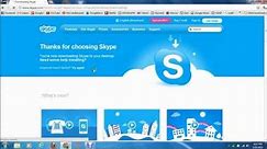 Skype: Download and Install