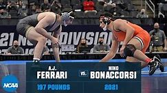 AJ Ferrari vs. Nino Bonaccorsi: 2021 NCAA Title (197 lbs.)
