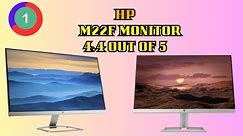 HP M22F 21.5 Inch Full HD IPS Display Monitor Unboxing ||HP M22f 21.5-inch FHD IPS Monitor ||