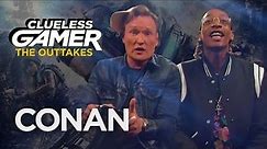 Clueless Gamer Outtakes: "Gears of War 4" With Wiz Khalifa | CONAN on TBS