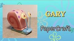 036 - Gary from SpongeBob SquarePants Papercraft 🙂