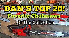 My Top 20 Favorite Vintage Chainsaws from my Collection!