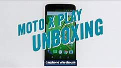 Moto X Play unboxing