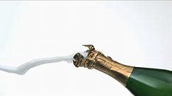 Slow Motion Champagne Bottle Opening HD with Video Footage Views of Cork Popping Slow Mo from Magnum