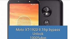 MotoRola XT1920DL FRP 8 .1.1 BYPASS OK || Software Expert