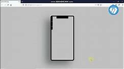 iPhone mockup using html and css