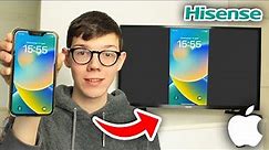 How To Screen Mirror iPhone To Hisense TV - Full Guide