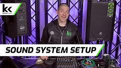 How To Setup A Sound System (Mackie ProFX & SRT)