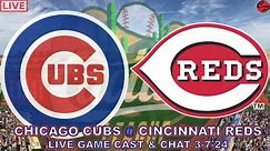 CUBS vs REDS MLB BASEBALL SPRING TRAINING LIVE PLAY-BY-PLAY & REACTION